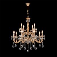 Люстра Crystal Lux ELIZABETH SP8+4 BRASS